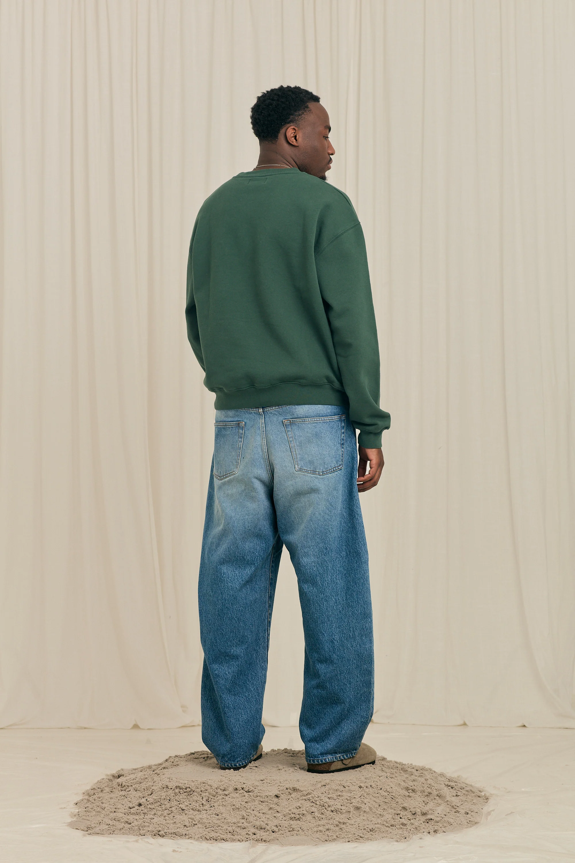 Mini Flower Green Crewneck - Image 4