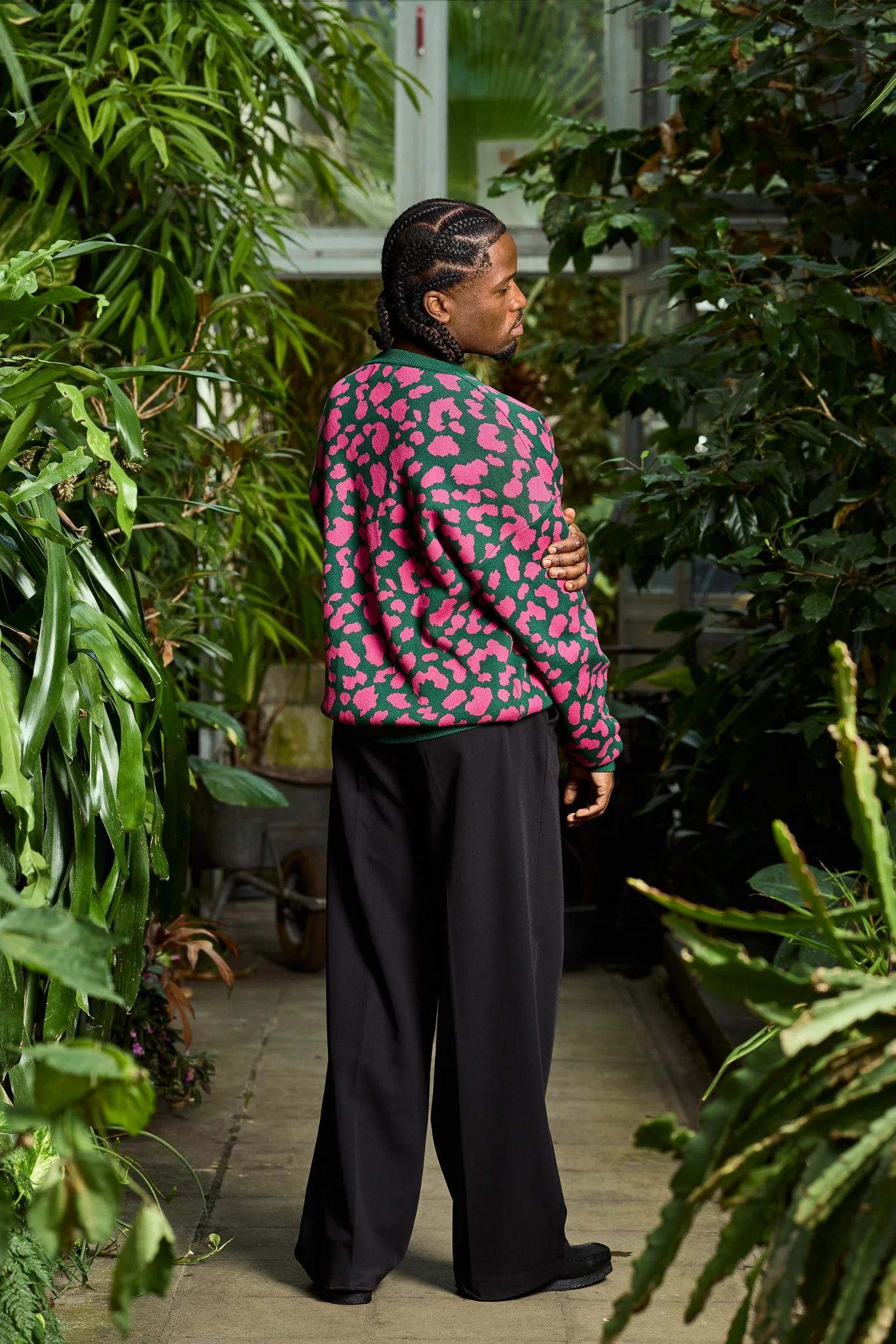 Pink Leopard Cardigan - Image 4