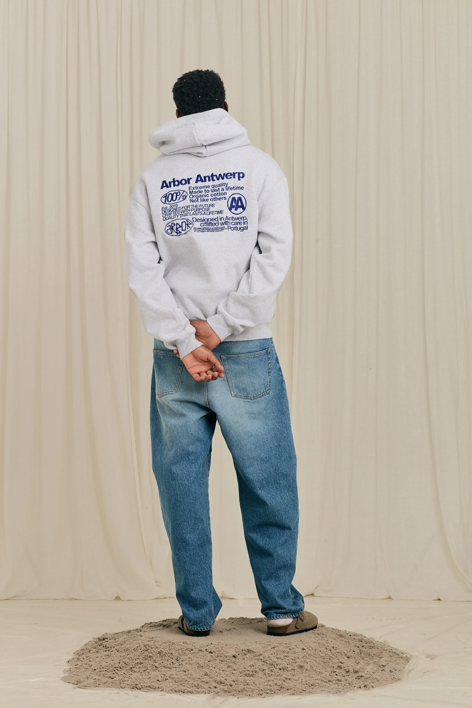 Quality Grey Hoodie - Image 5