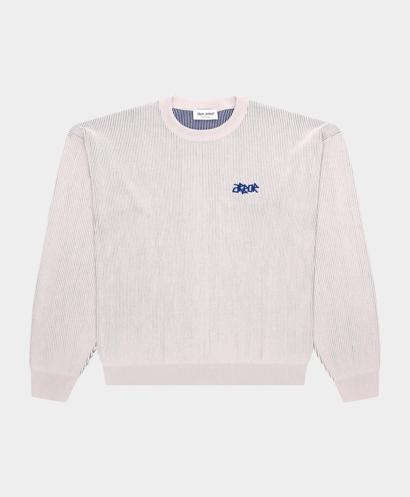 Ribbed Flower Knit Beige - Image 3